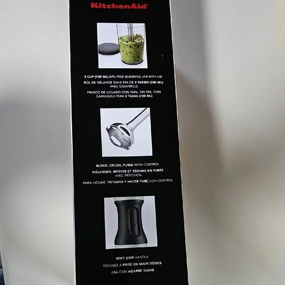 KitchenAid Two-Speed Hand Blender in Mint Green - Picture 2 of 4